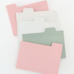 Fichero Fw Minimal Con 5 Tarjetas Y 100 Hojas 201365